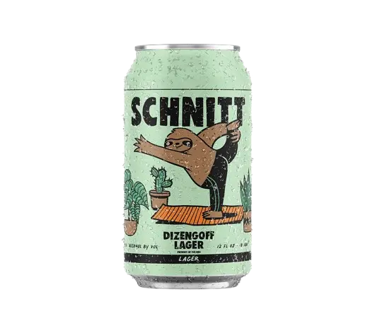 Schnitt Brewing Company Dizengoff Lager