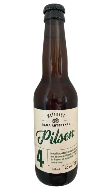 Cerveza Mica Maternus Pilsen