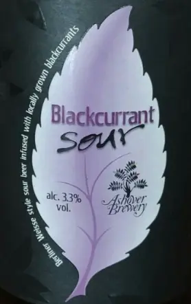 Ashover Brew Co. Blackcurrant Sour
