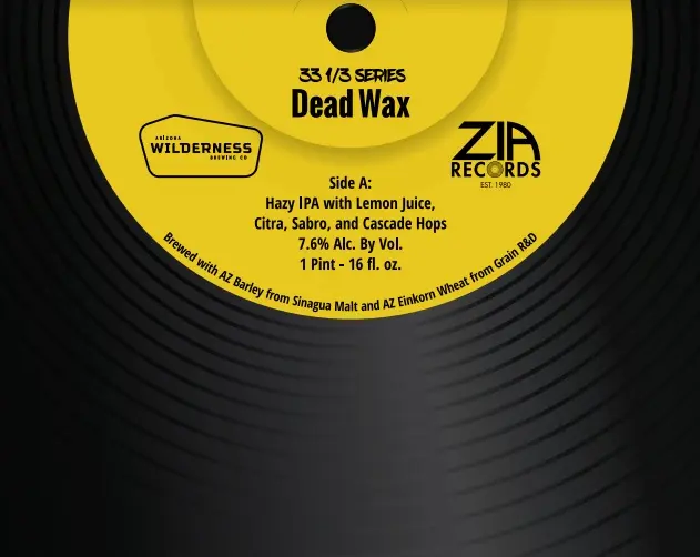 Arizona Wilderness Brewing Company 33 1/3 Series: Dead Wax