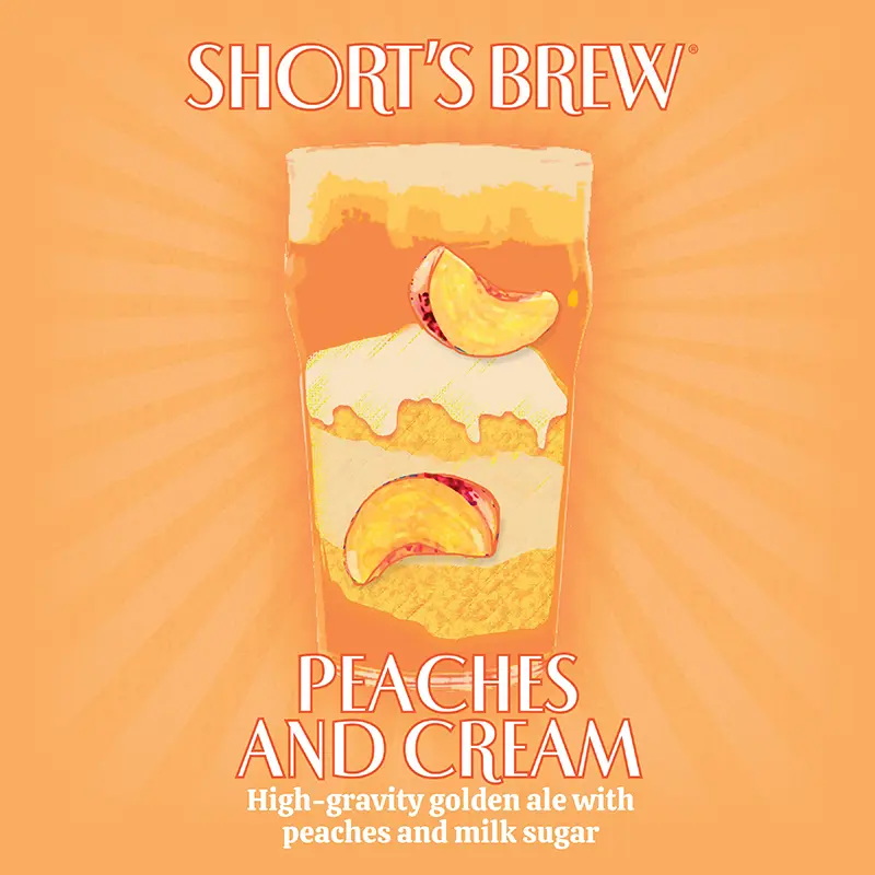 Short's Brewing Company Peaches & Cream