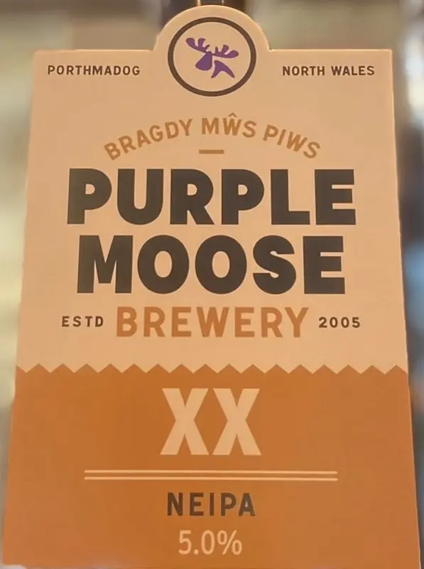 Bragdy Mŵs Piws (Purple Moose Brewery) XX