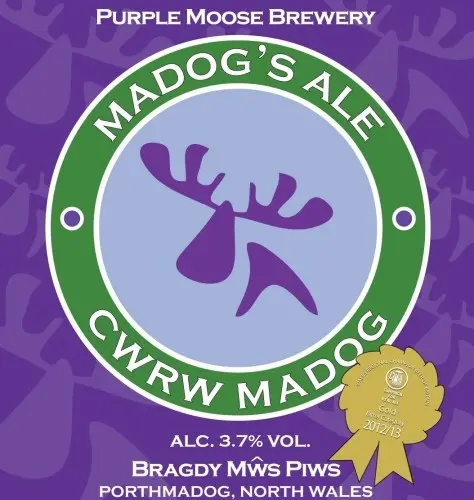 Bragdy Mŵs Piws (Purple Moose Brewery) Cwrw Madog (Madog's Ale)