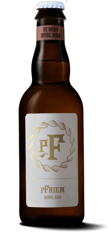 pFriem Family Brewers Rye Whiskey Barrel Aged Imperial Brown
