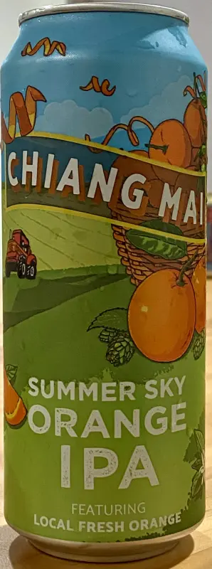 Chiang Mai Brewery Summer Sky Orange IPA