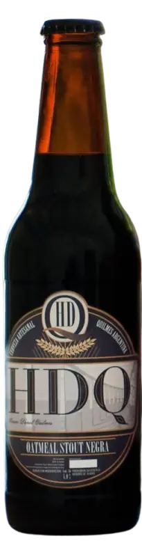 HDQ Cerveza Artesanal Oatmeal Stout Negra