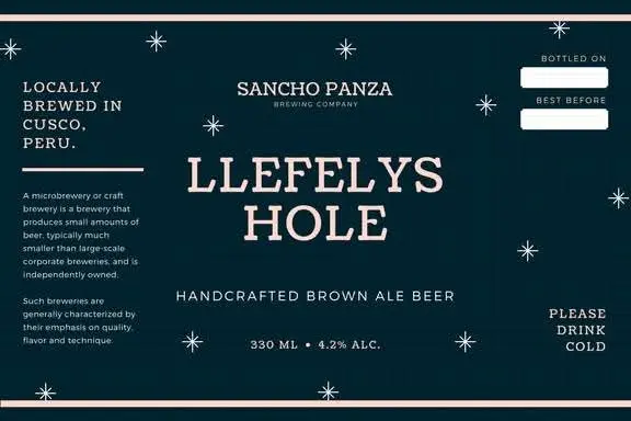 Sancho Panza Brewery Llefelys Hole