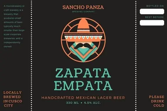 Sancho Panza Brewery Zapata Empata