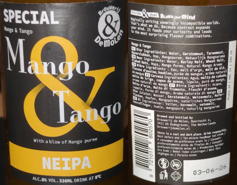 Brouwerij De Molen Mango & Tango