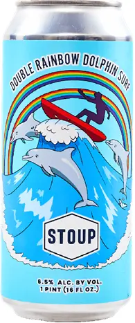 Stoup Brewing Double Rainbow Dolphin Surf