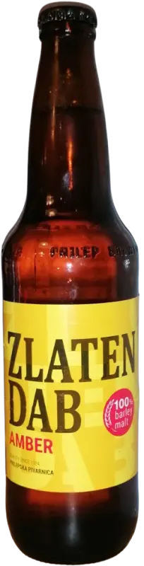 Prilepska Pivarnica / Prilep Brewery (Прилепска пиварница) Zlaten Dab Amber