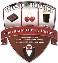 Bond Brews Chocolate Cherry Porter