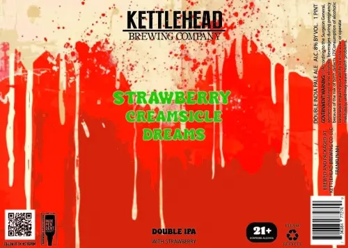 Kettlehead Brewing Company Strawberry Creamsicle Dreams