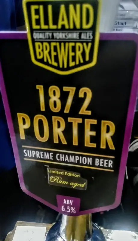 Elland Brewery 1872 Porter Rum Aged (Wood Cask)