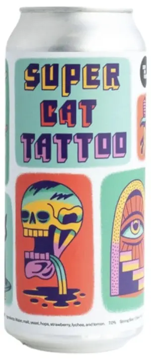 Superflux Beer Company Super Cat Tattoo