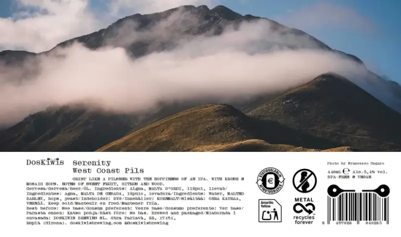 DosKiwis Brewing Co. Serenity
