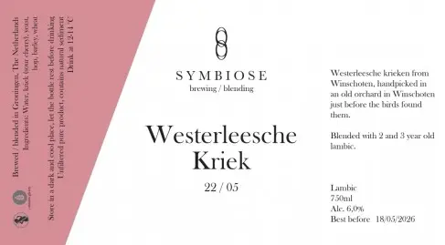 Symbiose Brewing / Blending Westerleesche Kriek 22/05