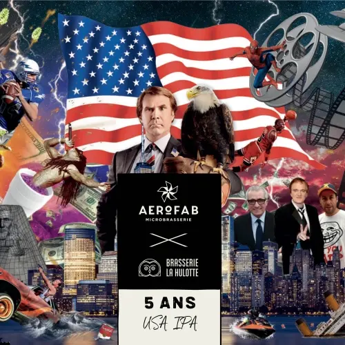 AERoFAB Microbrasserie 5 Ans USA IPA