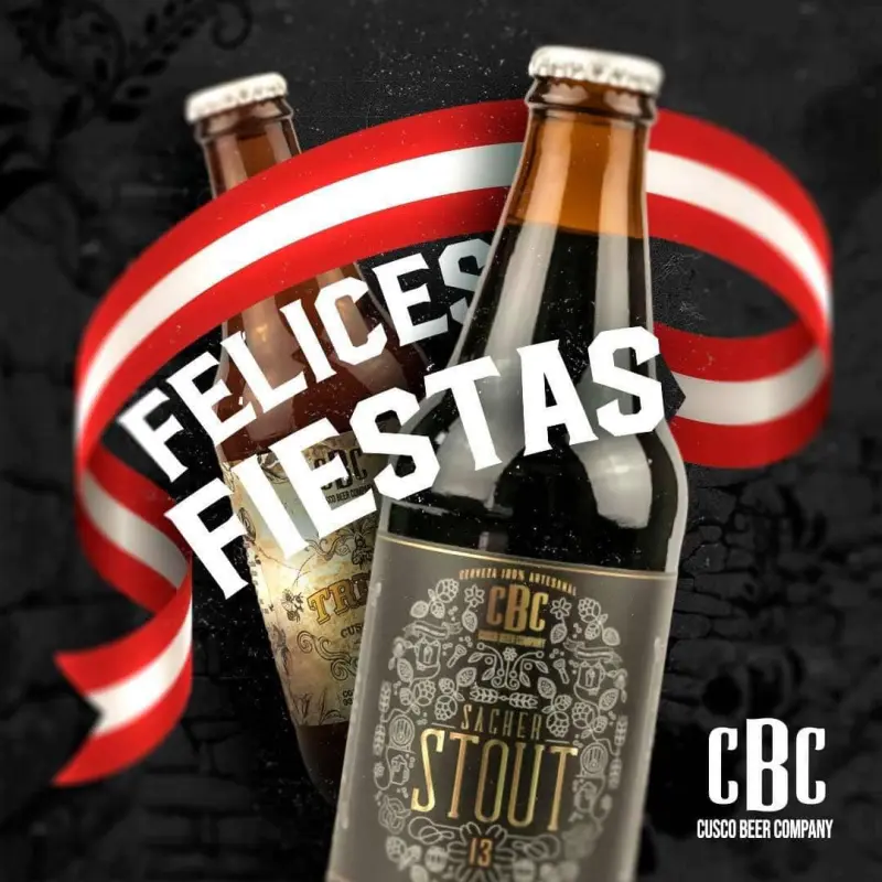 Cusco Beer Company No. 13 Sacher Stout