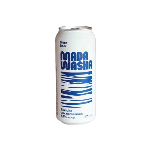 Microbrasserie Madawaska Blanche aux Camerises