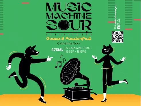 Obsolete Brewing Music Machine (Guava & Passionfruit)