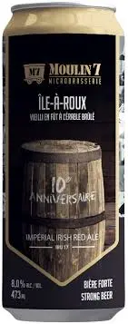 Moulin 7 - Microbrasserie Île-à-roux (fût à L'érable Brûlé)