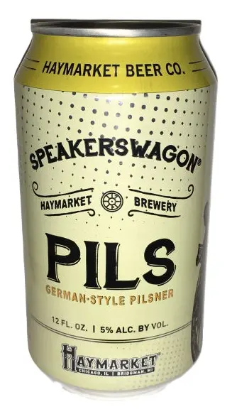 Haymarket Pub & Brewery Speakerswagon Pilsner