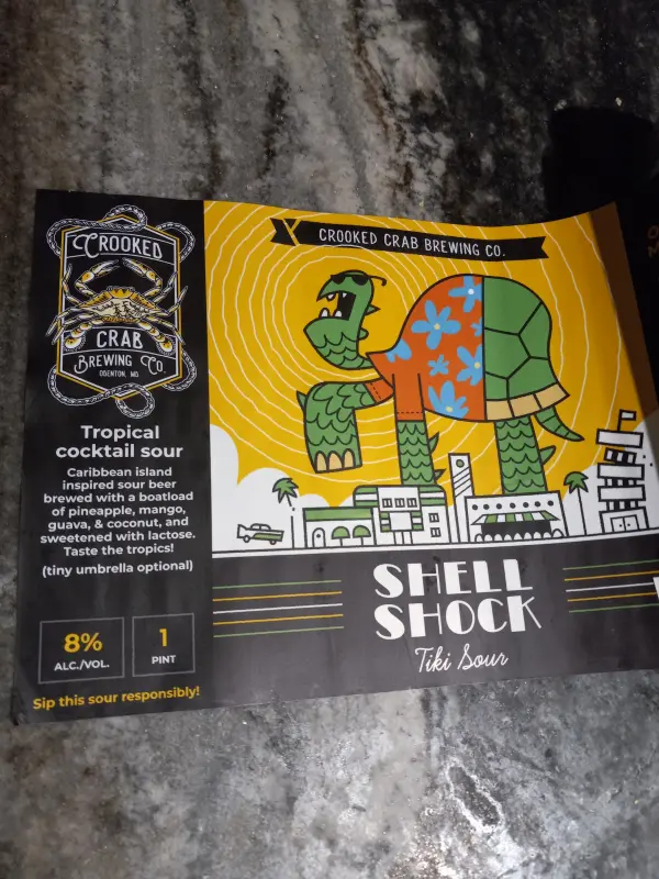 Crooked Crab Brewing Company Shell Shock