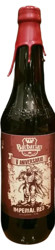 Cervecería Barbarian 5th Anniversary Imperial Red