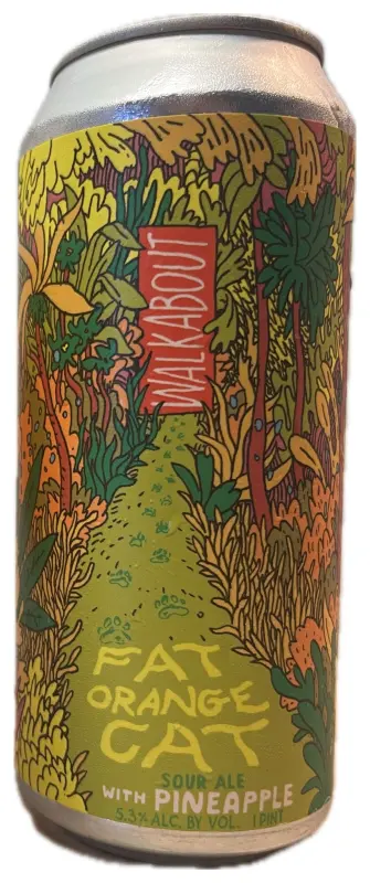 Fat Orange Cat Brew Company Walkabout - Pineapple