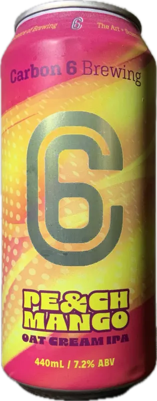 Carbon 6 Peach & Mango Oat Cream IPA