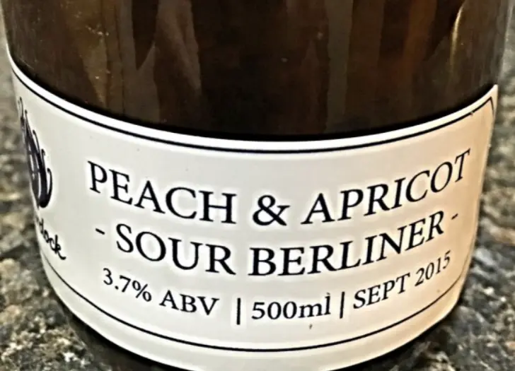 Burdock Peach & Apricot Berliner