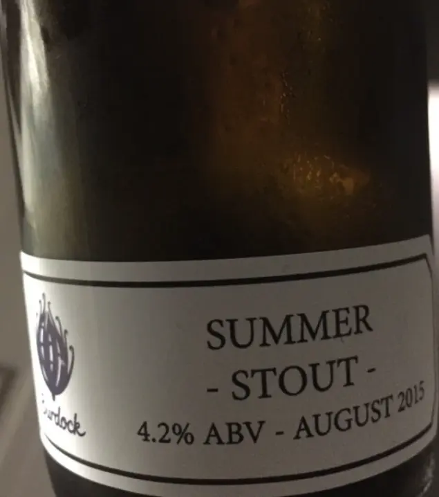 Burdock Summer Stout