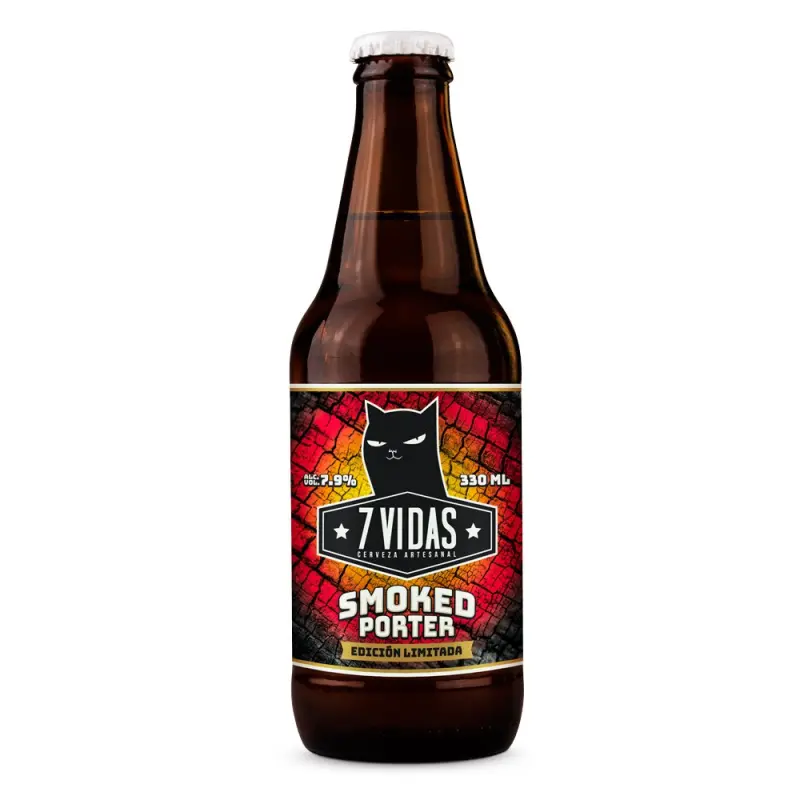 Cerveza 7 Vidas Smoked Porter