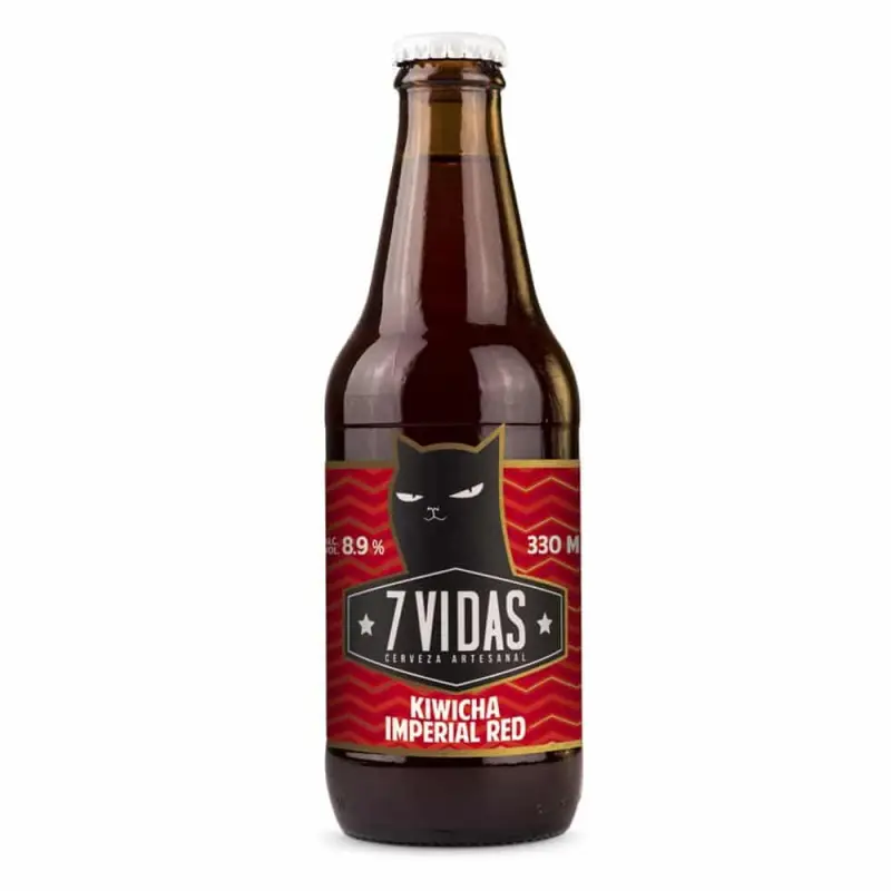 Cerveza 7 Vidas Kiwicha Imperial Red