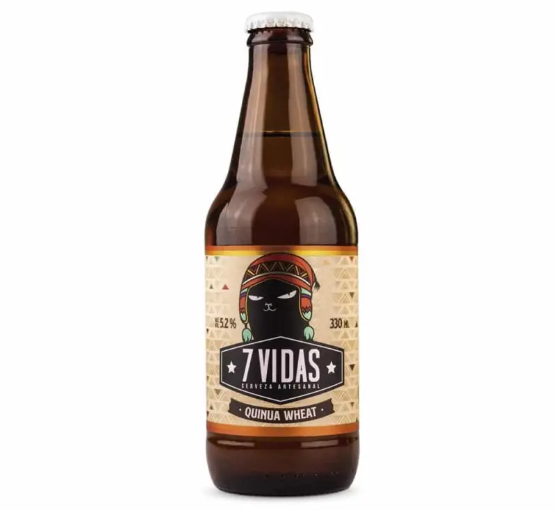 Cerveza 7 Vidas Quinua Wheat