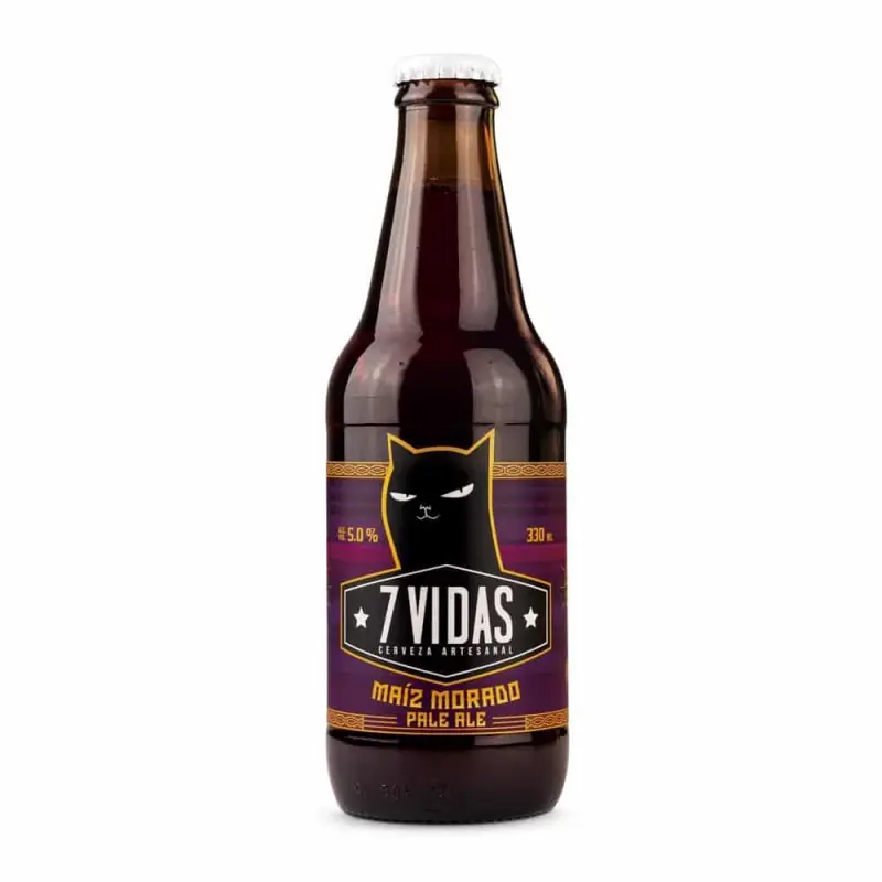 Cerveza 7 Vidas Maíz Morado
