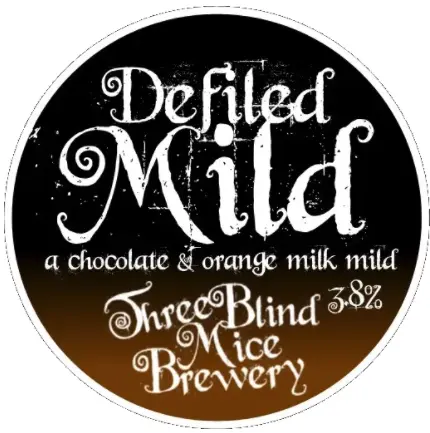 Three Blind Mice Brewery Defiled Mild