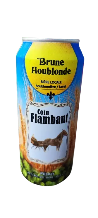 Brune Houblonde Coin Flambant