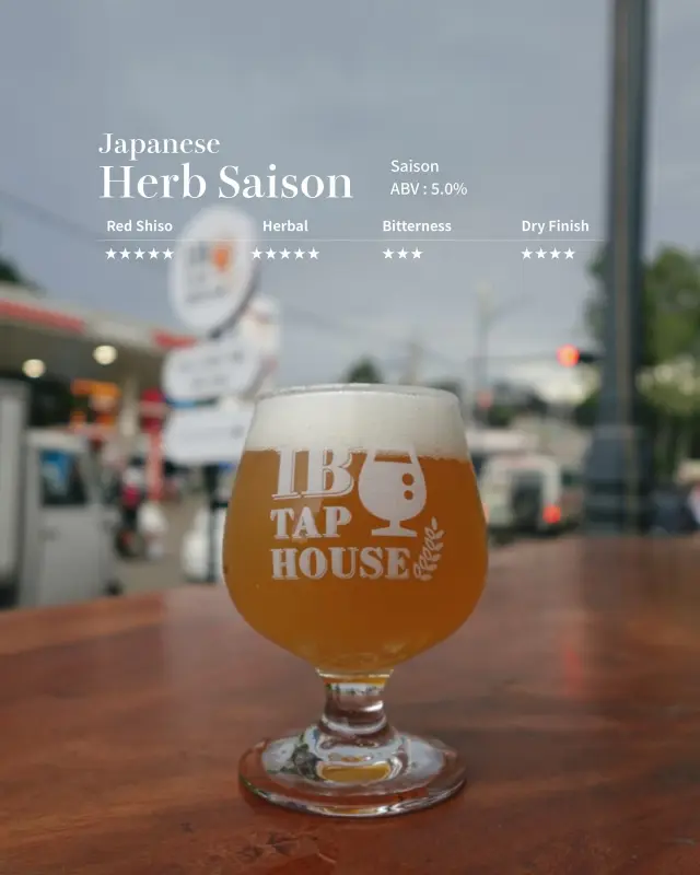 IB Brewing Cambodia Japanese Herb Saison