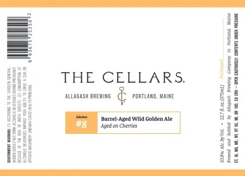 Allagash Brewing Company The Cellars #08