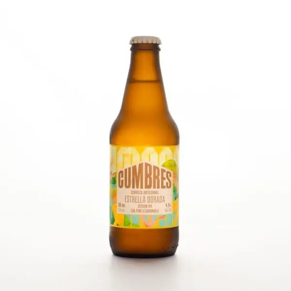 Cerveza Cumbres Estrella Dorada