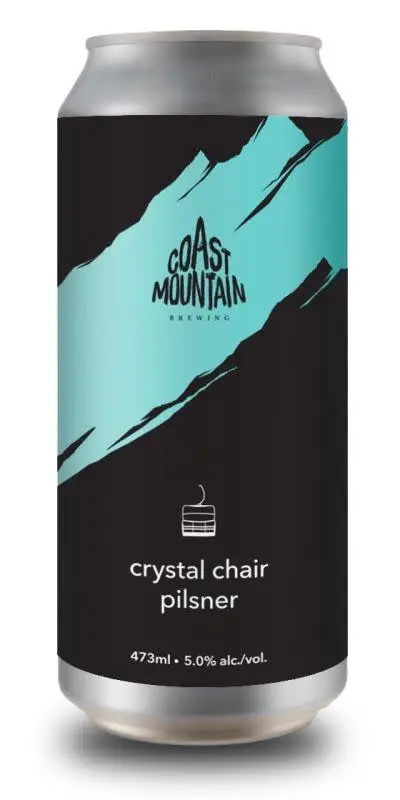 Coast Mountain Brewing Crystal Chair Pilsner