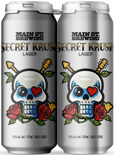 Main Street Brewing Secret Krush