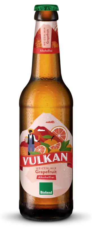 Vulkan Brauerei & Brauhaus Weizen-Mix Grapefruit Alkoholfrei