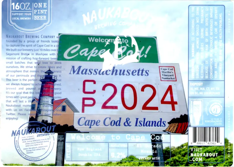 Naukabout Beer Company Welcome to Cape Cod