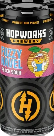 Hopworks Brewery Fuzzy Navel Peach Sour