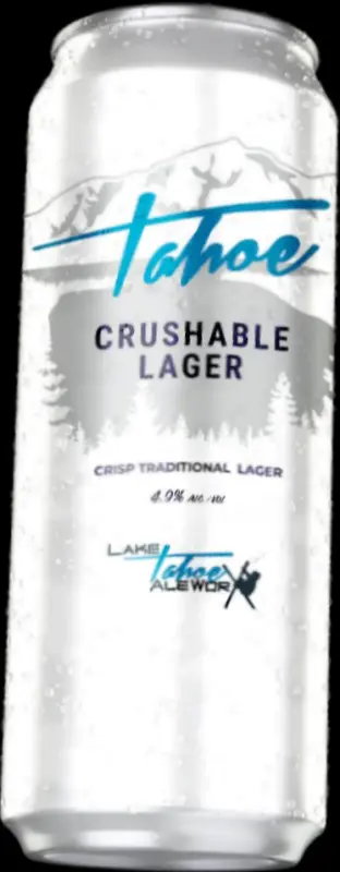 Lake Tahoe AleWorX Tahoe Crushable  Lager