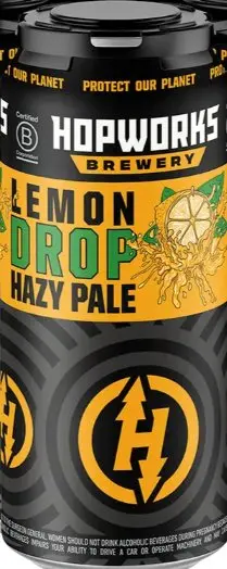 Hopworks Brewery Lemon Drop Hazy Pale