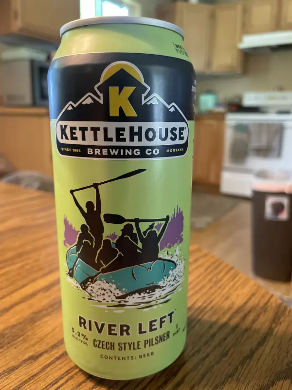 KettleHouse Brewing Company River Left Czech Style Pilsner